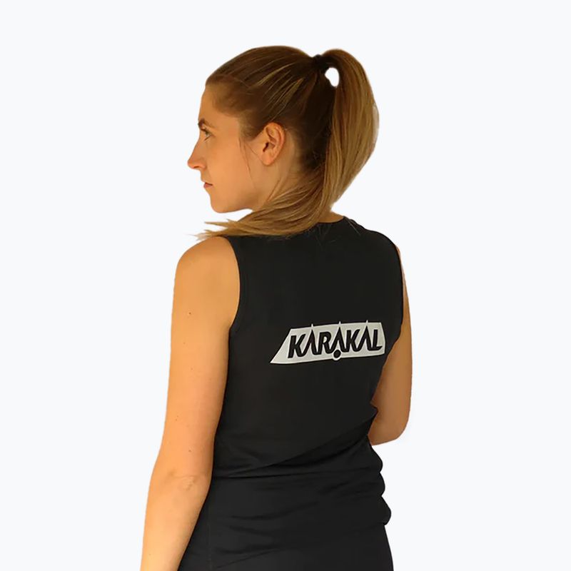 Dámske tenisové tričko Karakal Pro Tour Vest black KC5426 2