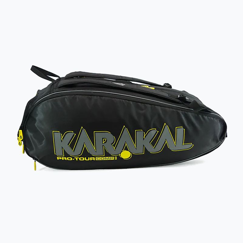 Squashová taška Karakal Pro Tour Comp 2.0 black/yellow