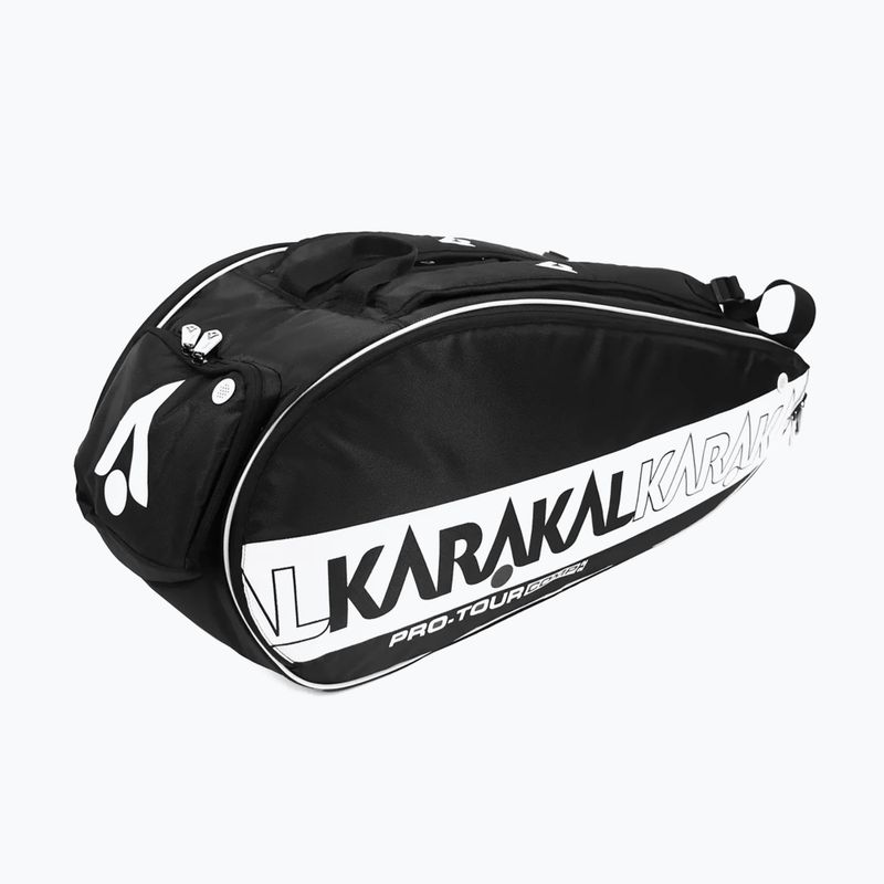 Taška na squash Karakal Pro Tour Comp 2.2 9R white 2