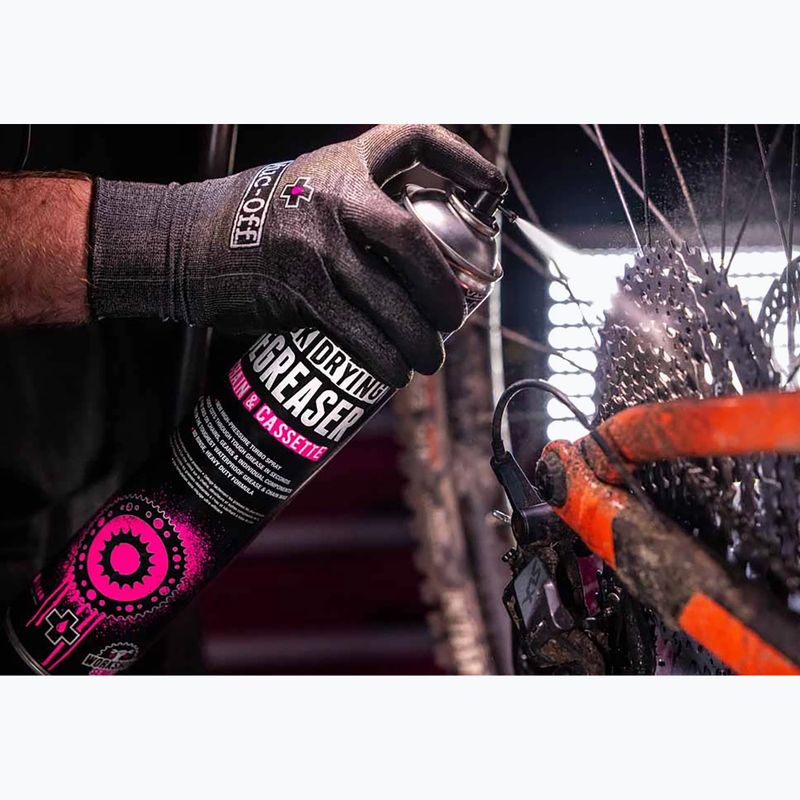 Muc-Off vysokotlakový rýchloschnúci odmasťovač Chain&Cassete 750 ml 2