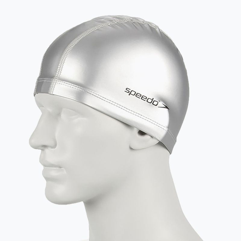 Plavecká čiapka Speedo Pace strieborná 68-7264 3