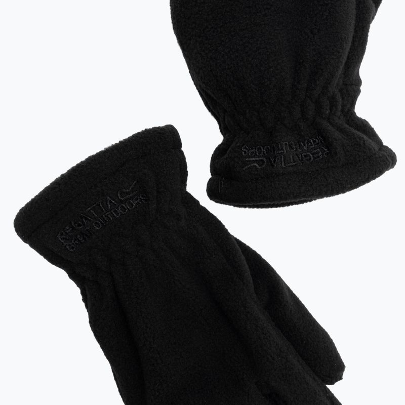 Bežecké rukavice Nike Therma-Fit Fleece TG black/white 4