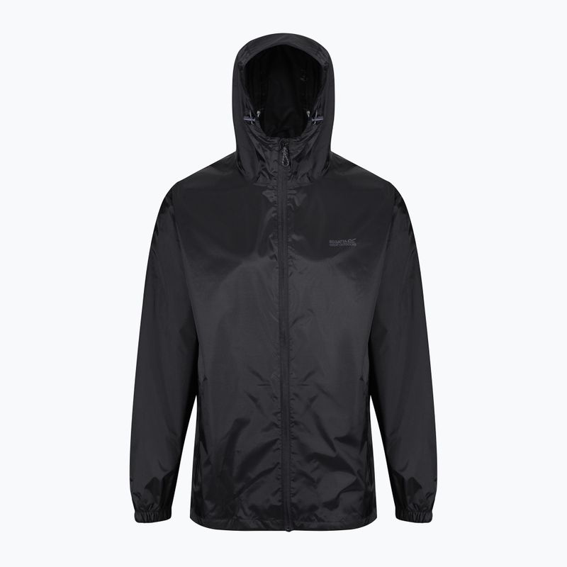 Pánska bunda do dažďa REGATTA Pack-It III black