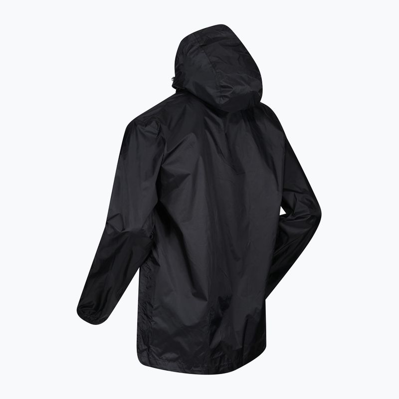 Pánska bunda do dažďa REGATTA Pack-It III black 3