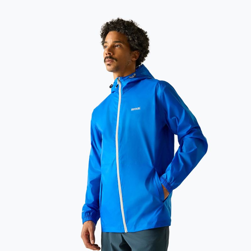 Pánska nepremokavá bunda REGATTA Pack-It III oxford blue