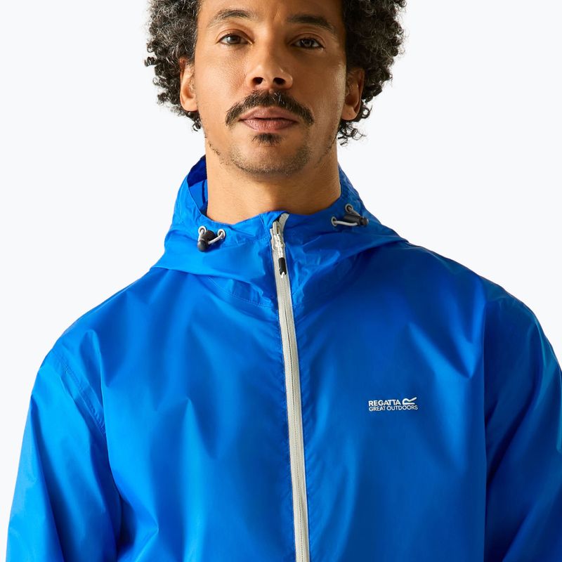 Pánska nepremokavá bunda REGATTA Pack-It III oxford blue 4