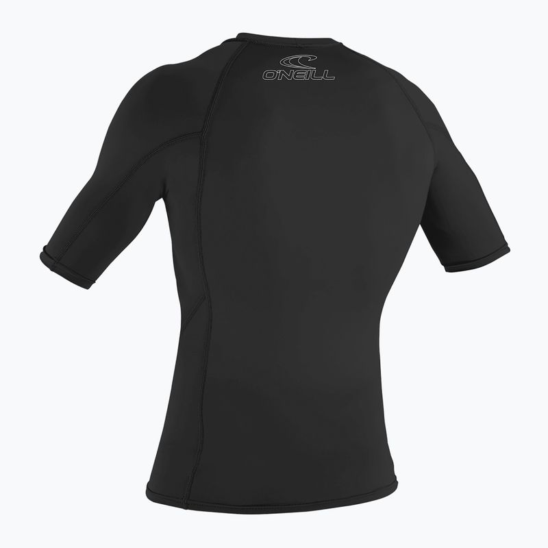Pánske plavecké tričko O'Neill Basic Skins Rash Guard black 2