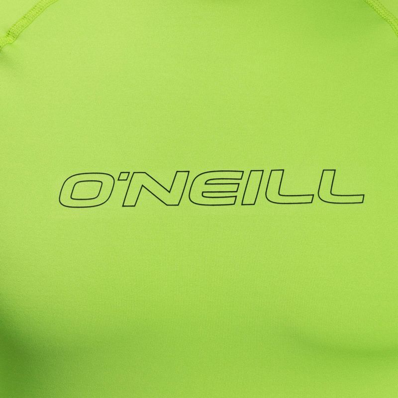 Pánske plavecké tričko O'Neill Basic Skins limetkovo zelené 3342 3