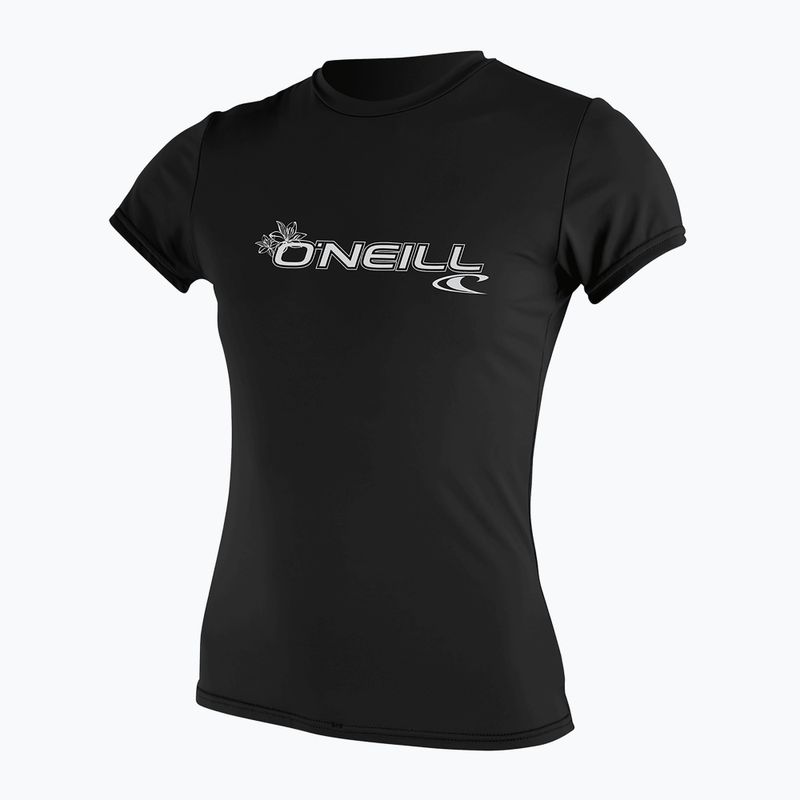 Dámske plavecké tričko O'Neill Basic Skins Sun Shirt black