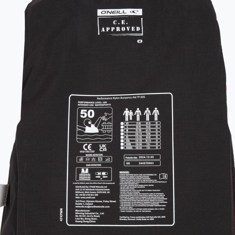 Istiaca vesta  O'Neill Rental Superlite 50N ISO red/blue 4