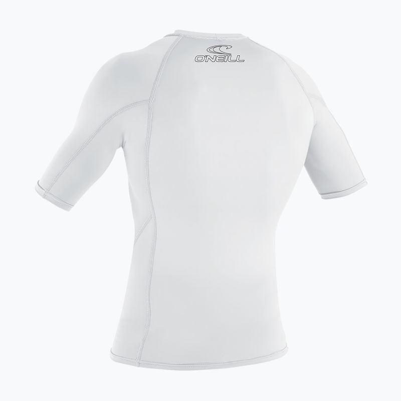 Detské plavecké tričko O'Neill Basic Skins Rash Guard biele 2