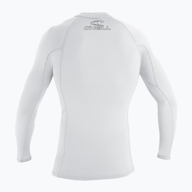 Detské plavecké nohavice s dlhým rukávom O'Neill Youth Basic Skins Rash Guard white 2