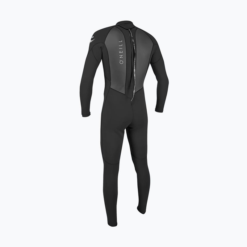 Detský plavecký neoprén O'Neill Youth Reactor-2 5/3 mm Back Zip Full black 2