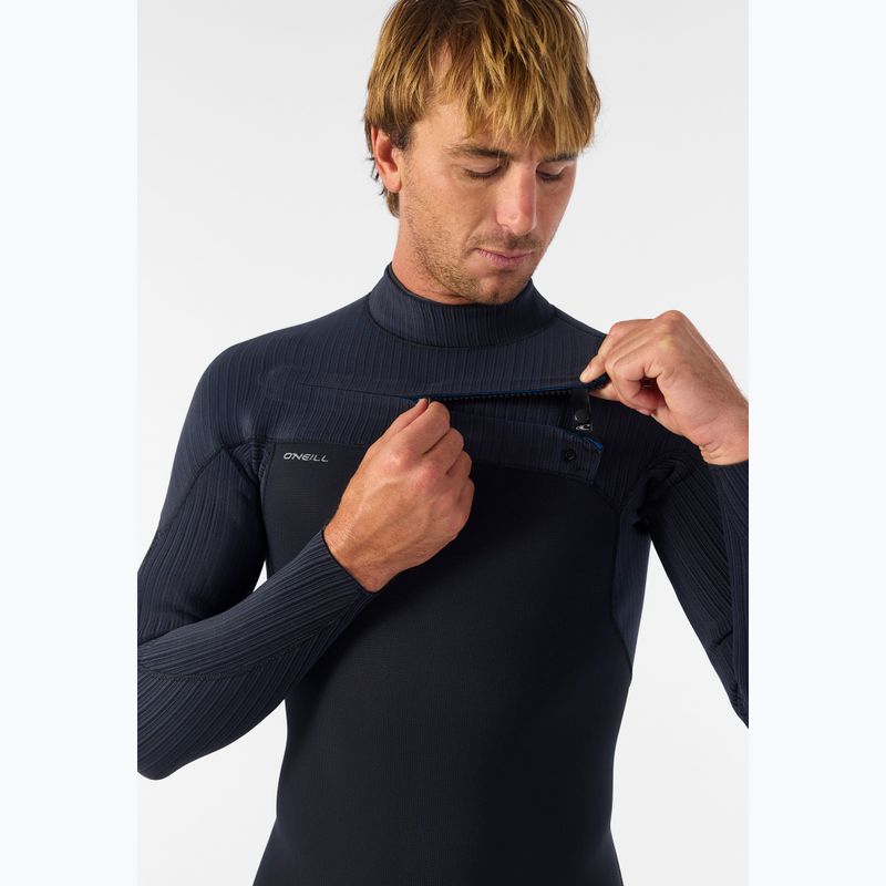 Pánsky plavecký neoprén O'Neill Hyperfreak 5/4+ mm Chest Zip Full black/black 6
