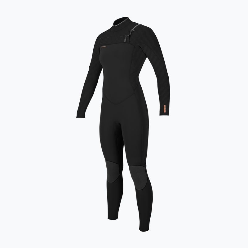Dámsky plavecký neoprén O'Neill Hyperfreak 4/3+ mm Chest Zip Full black/black