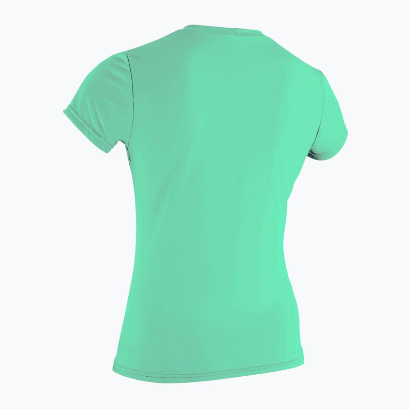 Dámske plavecké tričko O'Neill Basic Skins Sun Shirt light aqua 2