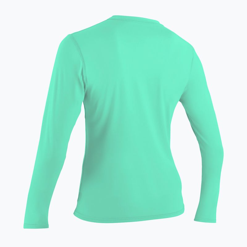 Dámske plavecké tričko s dlhým rukávom O'Neill Basic Skins Sun Shirt light aqua 2
