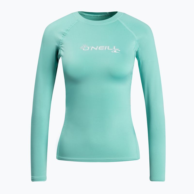 Dámske plavecké nohavice s dlhým rukávom O'Neill Basic Skins Rash Guard light/aqua