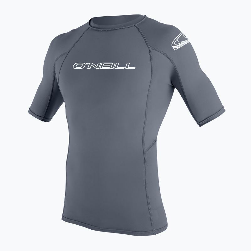 Pánske plavecké tričko O'Neill Basic Skins Rash Guard sivé 3341