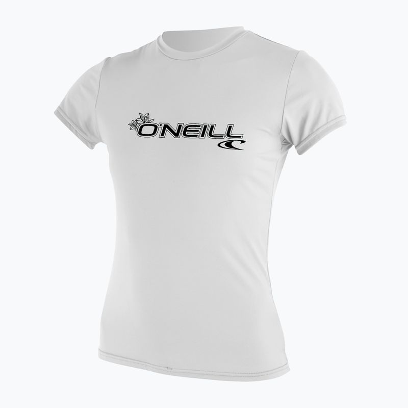 Dámske plavecké tričko O'Neill Basic Skins Sun Shirt white