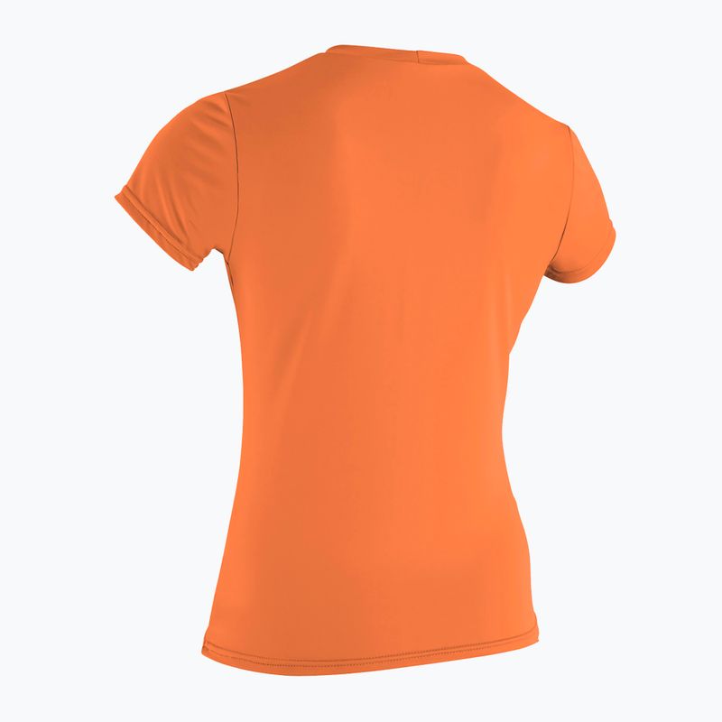 Dámske plavecké tričko O'Neill Basic Skins Sun Shirt light grapefruit 2