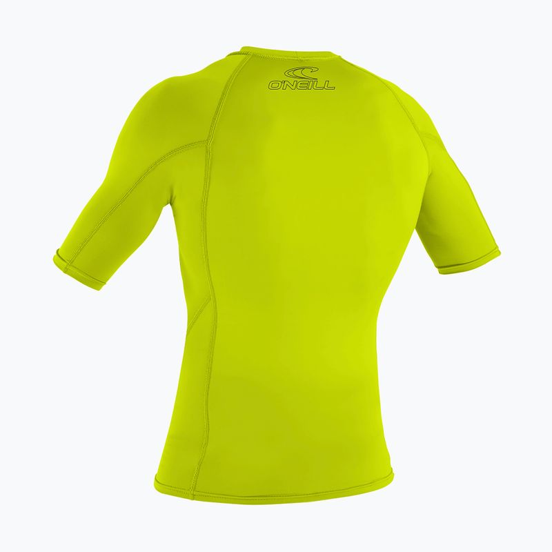 Detské plavecké tričko O'Neill Youth Basic Skins Rash Guard lime 2