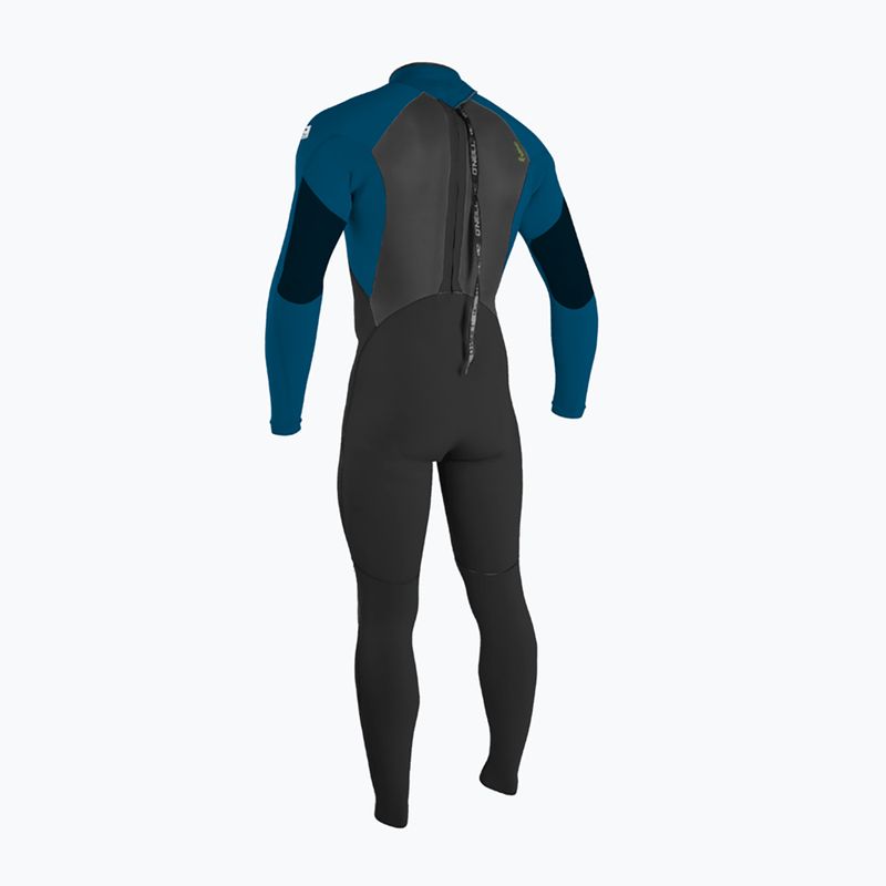 Detská plavecká pena O'Neill Epic 3/2 Back Zip Full black/ultrablu/ultrablu/dglo 2