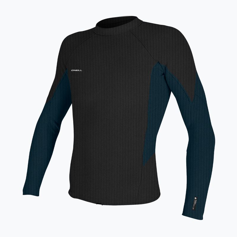 Pánske neoprénové otepľovacie tričko O'Neill Hyperfreak Comp-X 2 mm L/S Top black/cadet blue