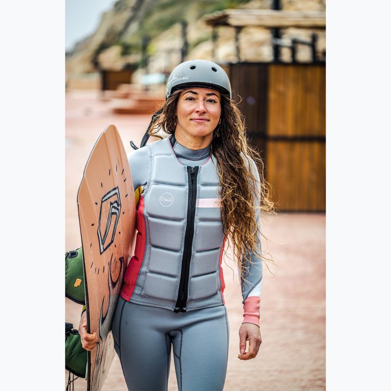 Dámska bezpečnostná vesta O'Neill Bahia Comp tradewinds/tea rose 3