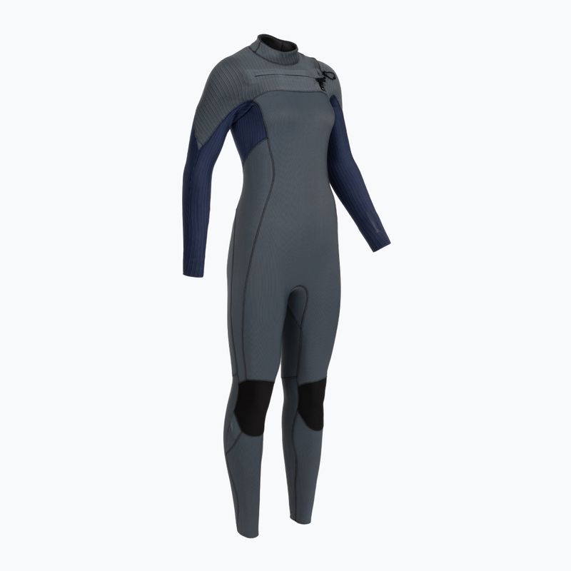 Dámska plavecká pena O'Neill Hyperfreak 5/4+ Chest Zip Full shade/navy