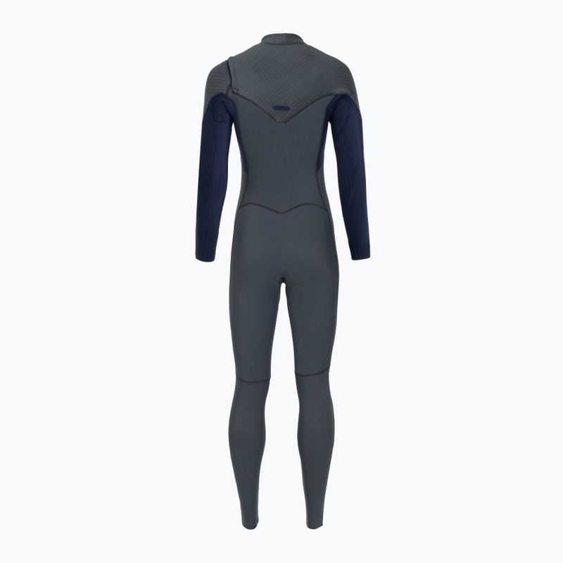 Dámska plavecká pena O'Neill Hyperfreak 5/4+ Chest Zip Full shade/navy 3