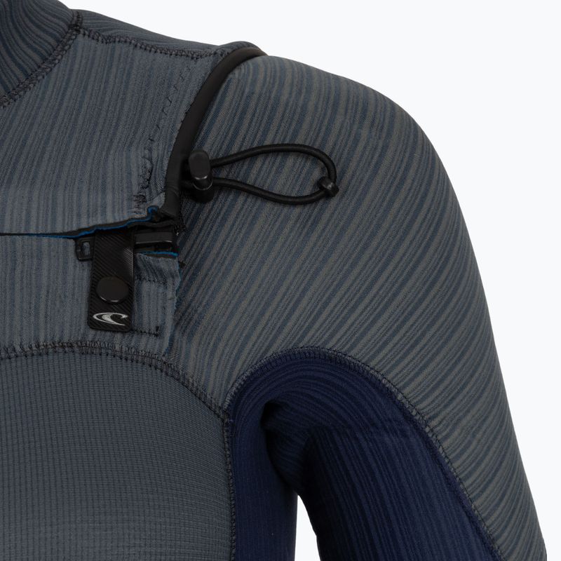 Dámska plavecká pena O'Neill Hyperfreak 5/4+ Chest Zip Full shade/navy 4