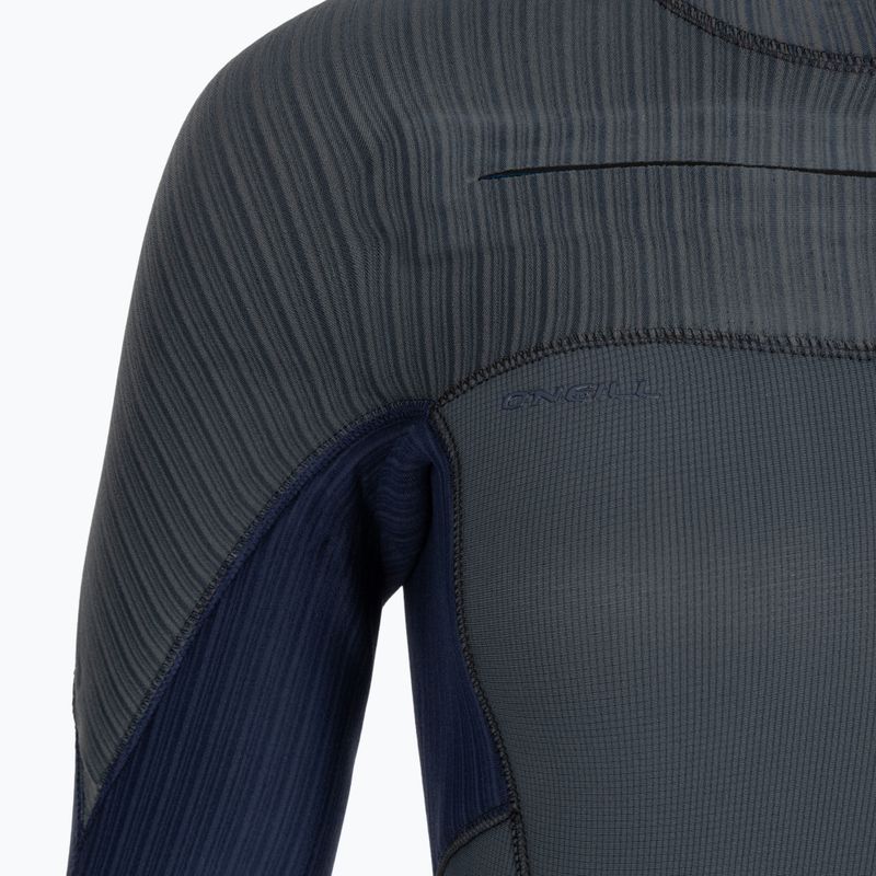 Dámska plavecká pena O'Neill Hyperfreak 5/4+ Chest Zip Full shade/navy 6