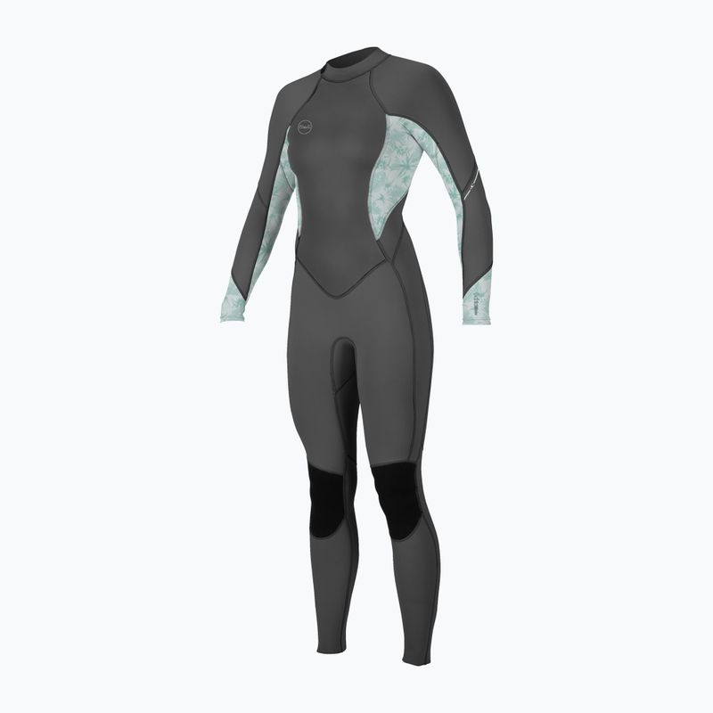 Dámske plavky O'Neill Bahia 3/2 Back Zip Full hy8 graphite/mirage tropical/m
