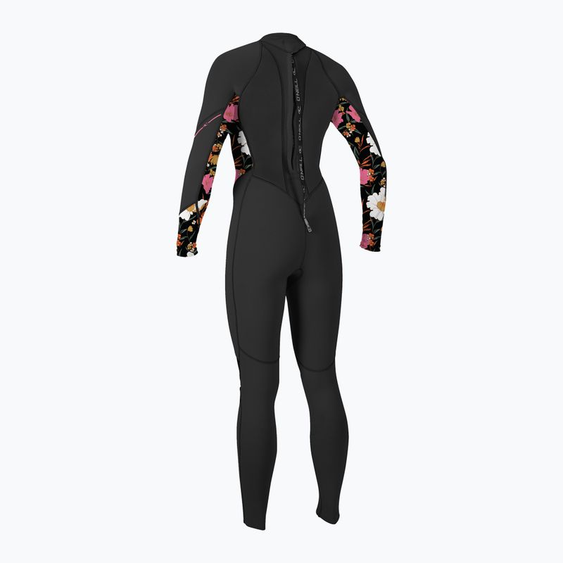 Dámske plavky O'Neill Bahia 3/2 Back Zip Full black/bluemchen 2