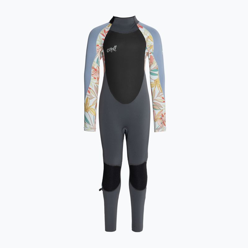 Detský neoprén O'Neill Girls Epic 5/4 Back Zip Full graphite/dahlia/infinity 2