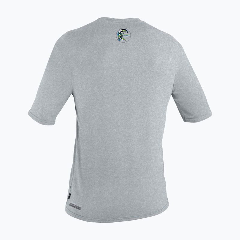 Pánske plavecké tričko  O'Neill Trvlr Hybrid Graphic Sun Shirt smoke 2