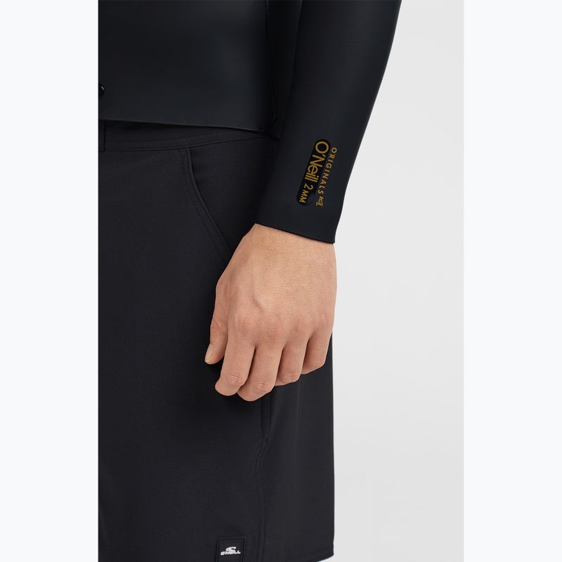 Pánska neoprénová bunda O'Neill O'Riginal 2 mm Beavertail Full Zip Jacket black/black 5