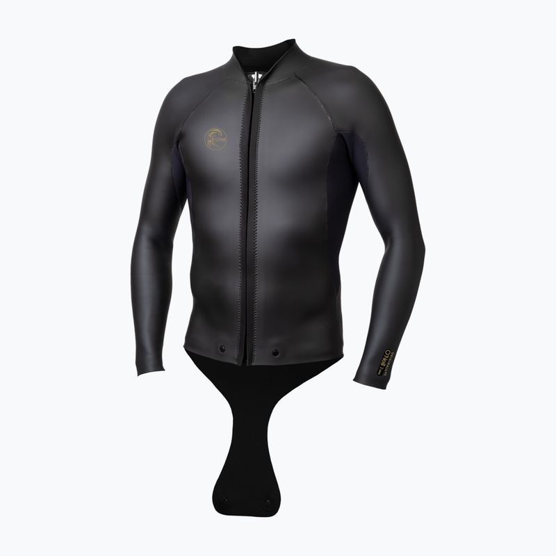 Pánska neoprénová bunda O'Neill O'Riginal 2 mm Beavertail Full Zip Jacket black/black 6