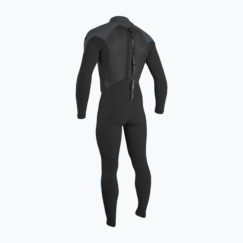 Pánsky plavecký neoprén O'Neill Epic 4/3 Back Zip Full P91 black/graphite/bali blue 2
