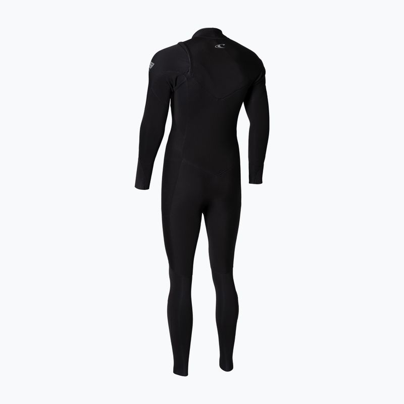 Pánsky plavecký neoprén O'Neill Epic 3/2 Chest Zip Full A05 black/black/black 2