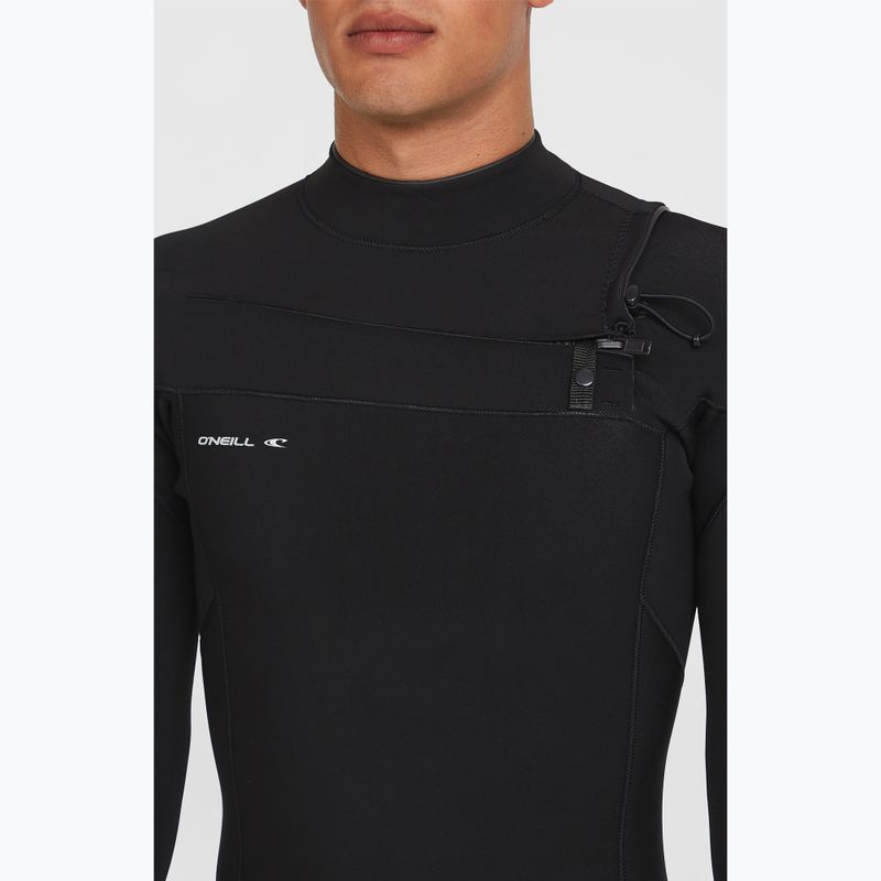 Pánsky plavecký neoprén O'Neill Epic 3/2 Chest Zip Full A05 black/black/black 5