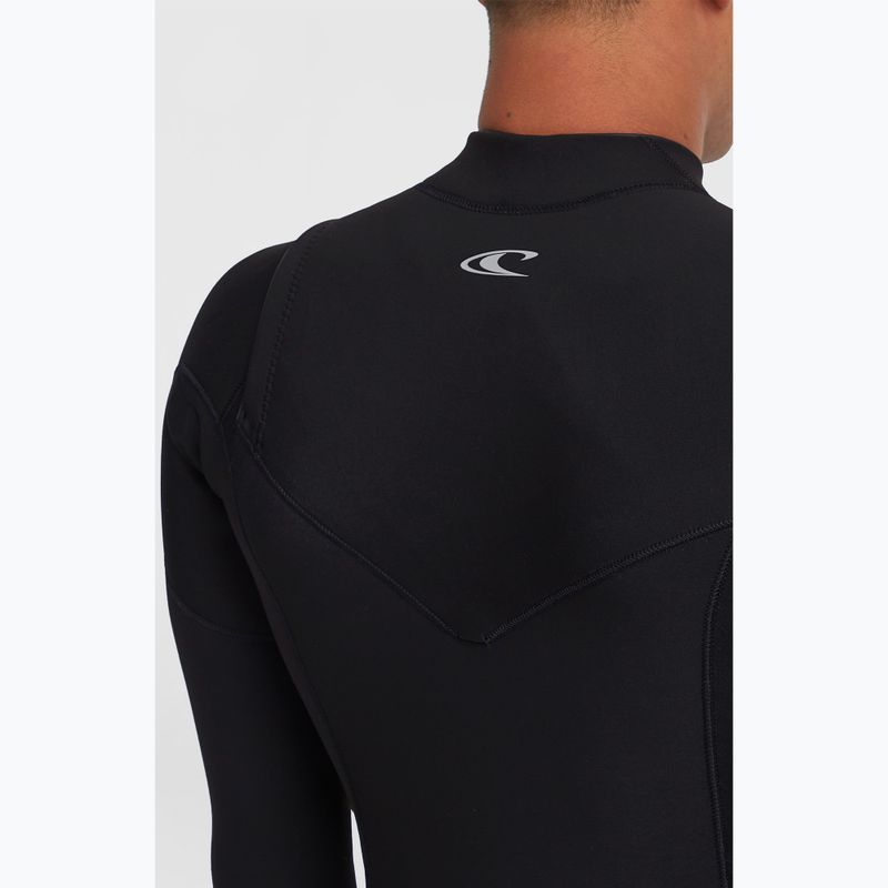Pánsky plavecký neoprén O'Neill Epic 3/2 Chest Zip Full A05 black/black/black 7