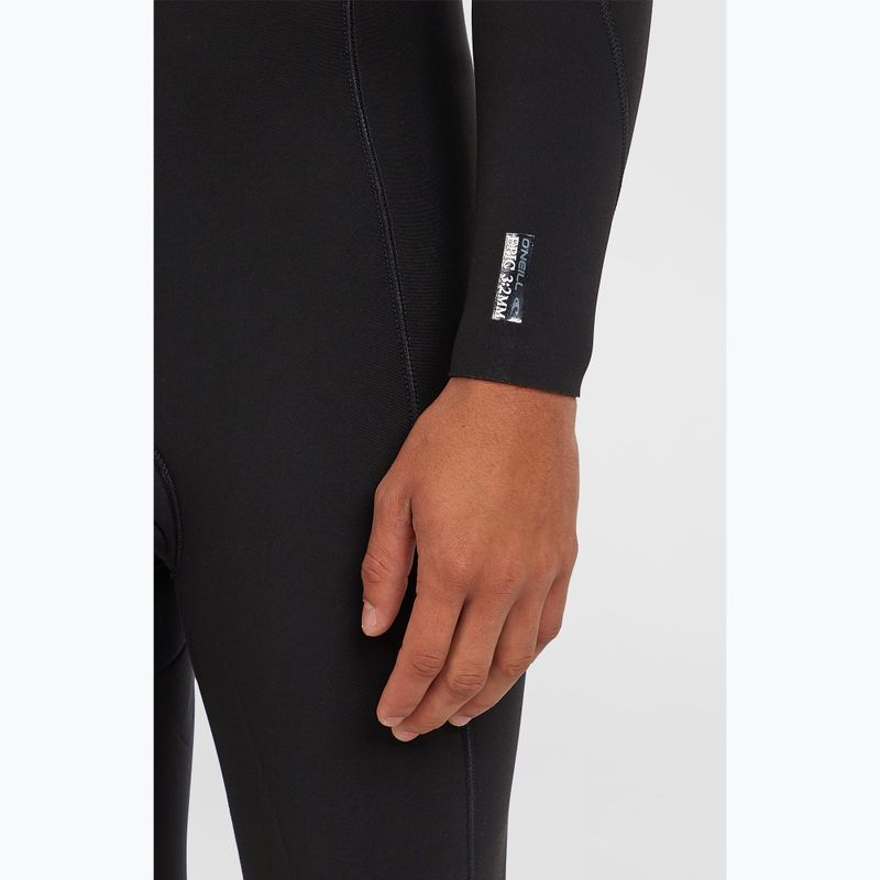 Pánsky plavecký neoprén O'Neill Epic 3/2 Chest Zip Full A05 black/black/black 8
