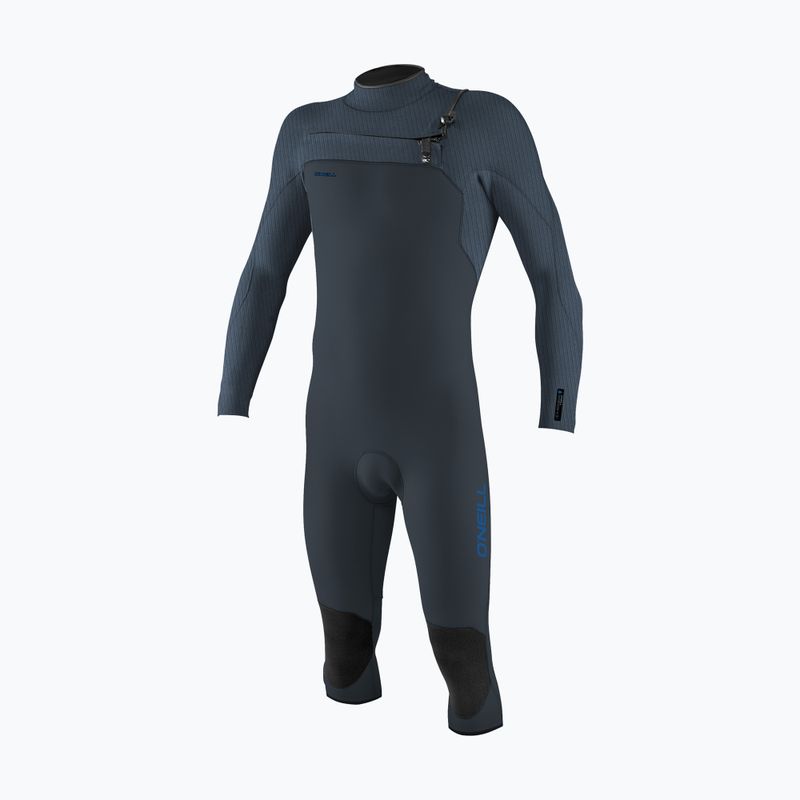 Pánska plavecká pena O'Neill Hyperfreak 4/3+ mm Chest Zip Overknee dark orion/copen blue