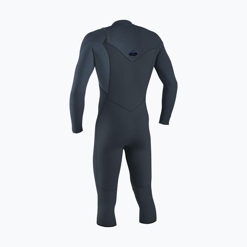 Pánska plavecká pena O'Neill Hyperfreak 4/3+ mm Chest Zip Overknee dark orion/copen blue 2