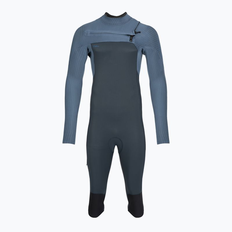 Pánska plavecká pena O'Neill Hyperfreak 4/3+ mm Chest Zip Overknee dark orion/copen blue 2