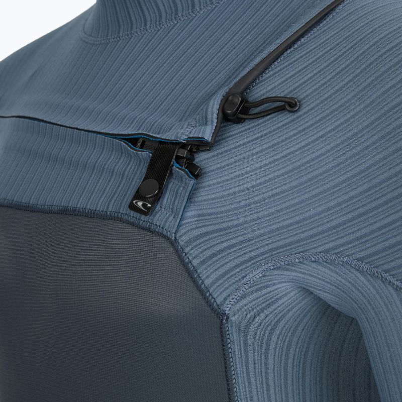 Pánska plavecká pena O'Neill Hyperfreak 4/3+ mm Chest Zip Overknee dark orion/copen blue 5