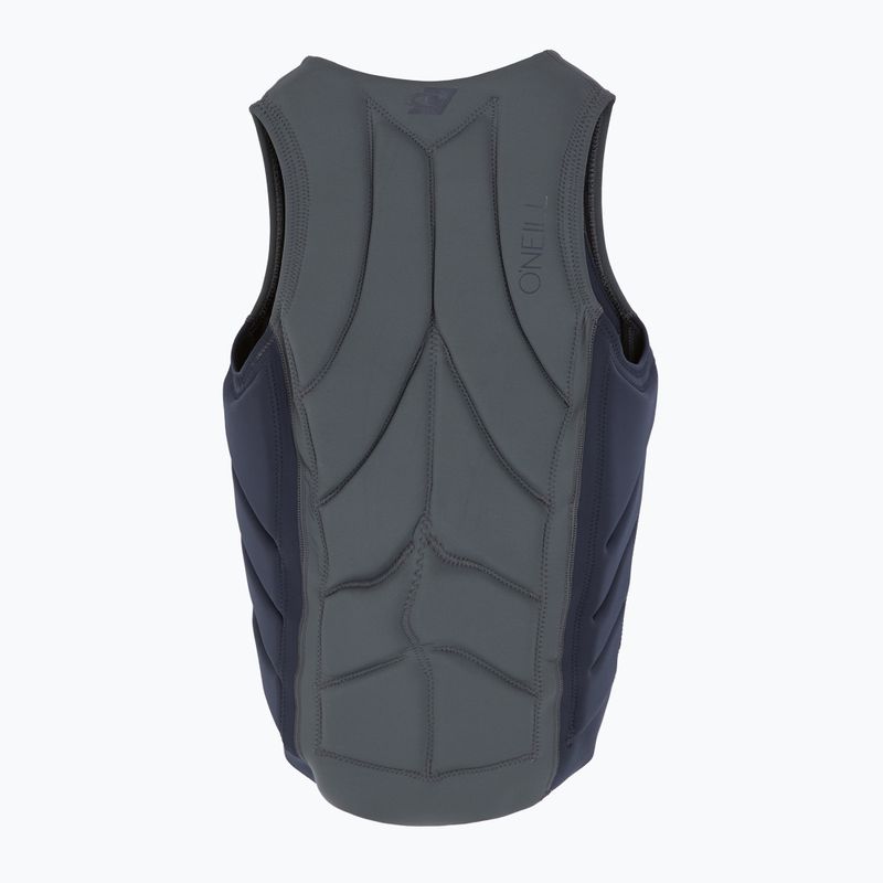 Pánska bezpečnostná vesta O'Neill Slasher Comp B graphite/abyys 2
