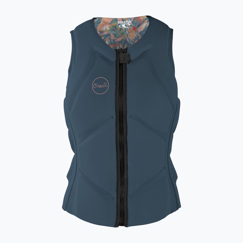 Dámska bezpečnostná vesta O'Neill Slasher B Comp copen/blue/painted tropic